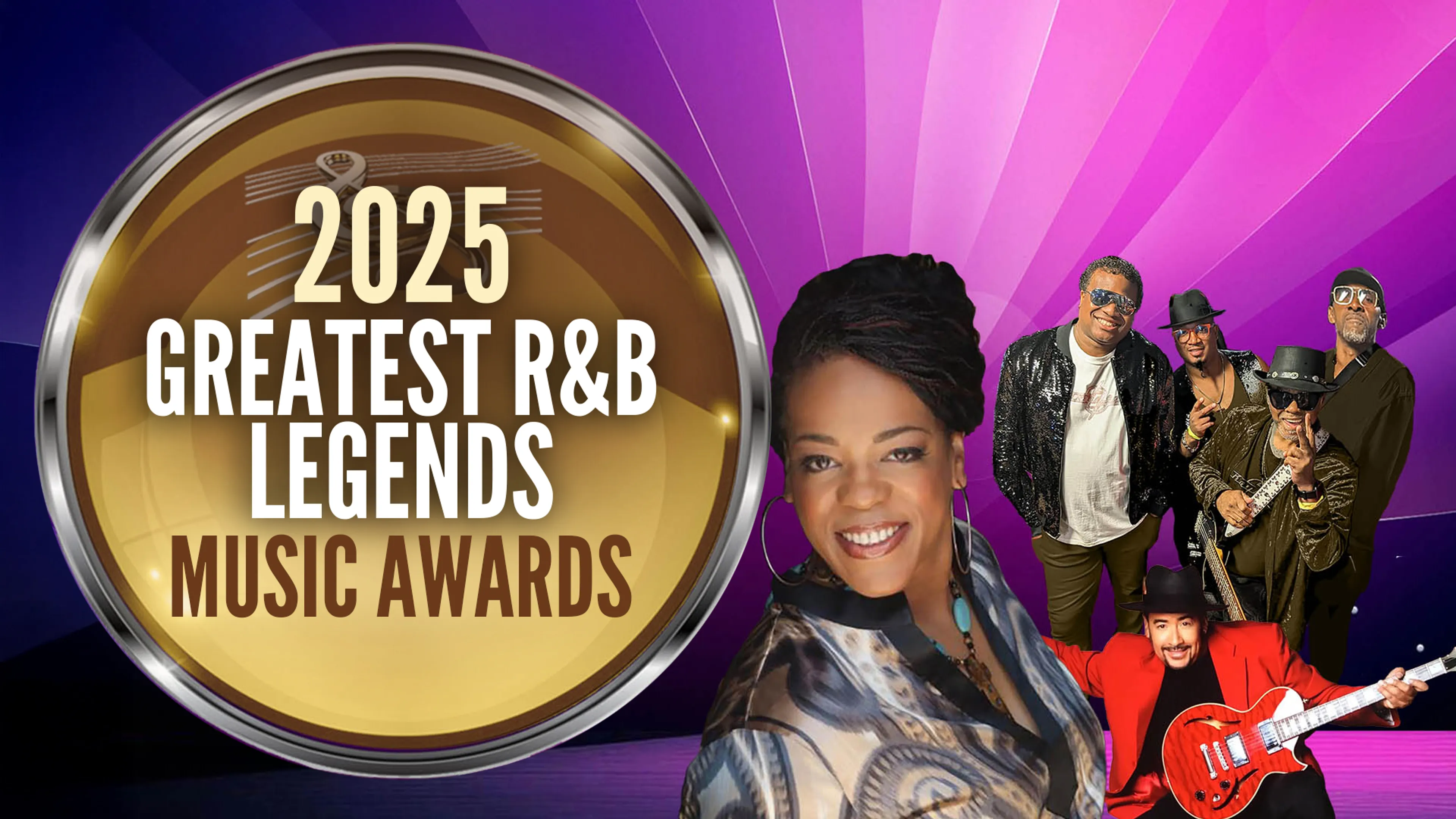 2025 Greatest R&B Legends Music Awards poster